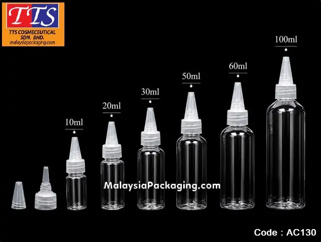 Nozzle cap plastic bottle supplier in Malaysia - AC130