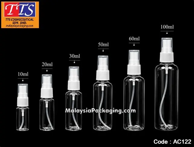 Spray plastic bottle supplier in Malaysia - AC122